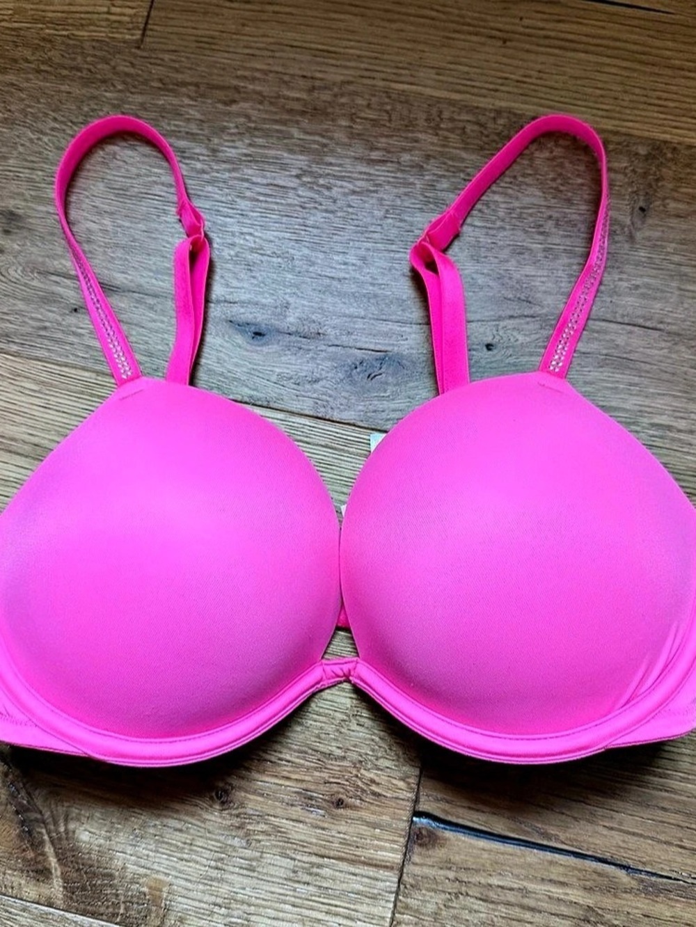 Victoria's Secret PINK Wear Everywhere Super Push-Up Bra in Pink